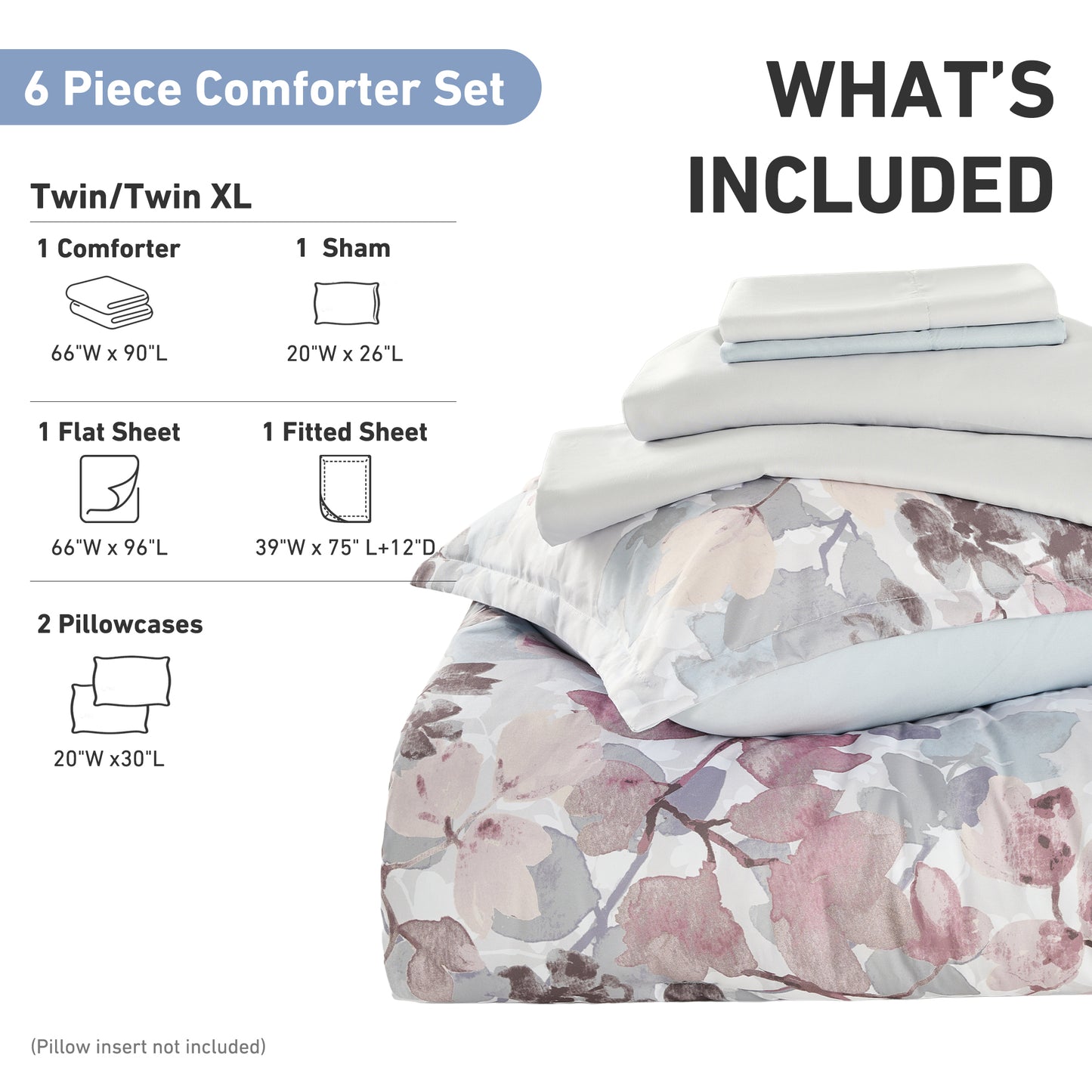 Aurelia Comforter Set with Bed Sheets