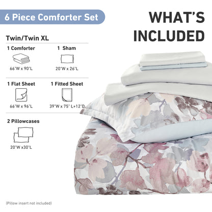 Aurelia Comforter Set with Bed Sheets