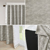 SunSmart Jacquard Lined Total Blackout Rod Pocket/Back Tab Curtain Panel