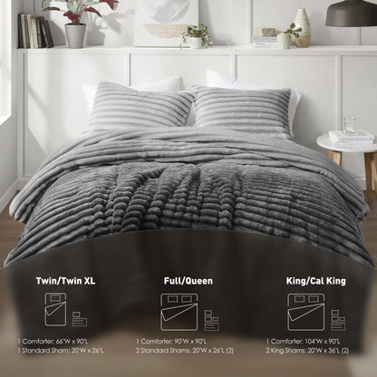 Regency Heights Cord Plush Comforter Set