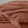 Comfort Spaces Soft Washed Pleated Duvet Cover Set