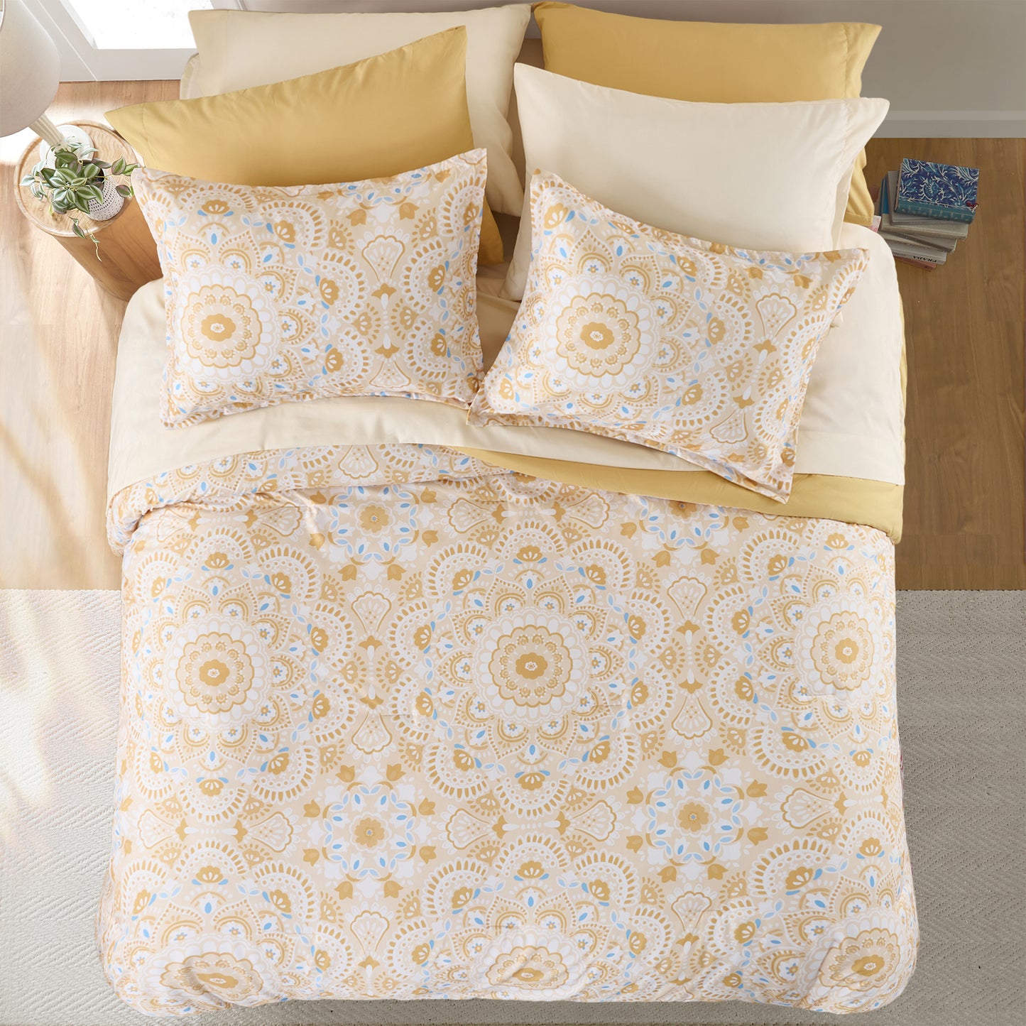 Faye Comforter with Sheet Set