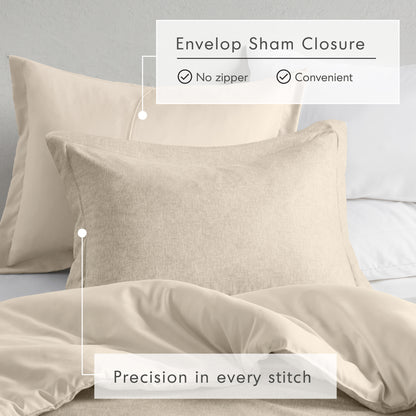 Regency Heights Camden Chambray Print Microfiber Comforter Set