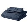 Comfort Spaces Soft Washed Pleated Duvet Cover Set