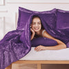 Intelligent Design Velvet Comforter Set with Throw Pillow