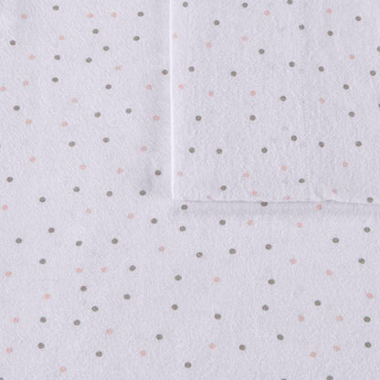 Intelligent Design Cotton Flannel Printed Sheet Set