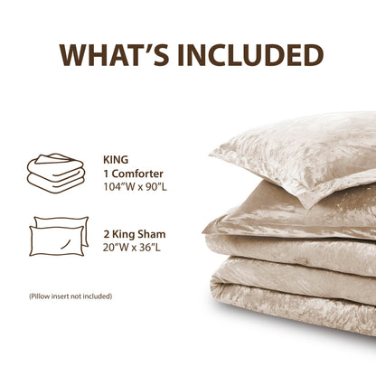 Regency Heights Juliette Velvet Comforter Set