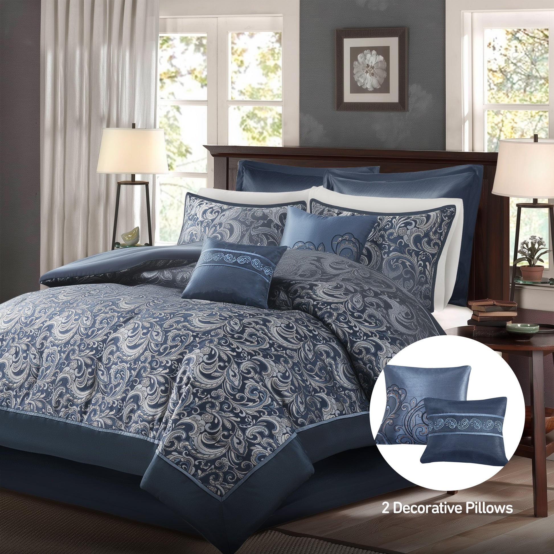 Regency Heights Brystol 8pcs Comforter Set