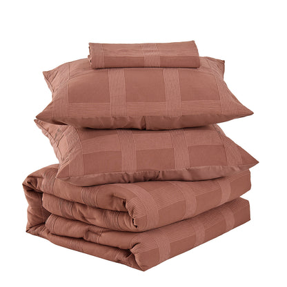 Regency Heights Pucker 4pcs Comforter set
