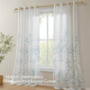 Madison Park Burnout Printed Curtain Panel