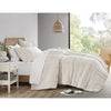 Comfort Spaces Soft Washed Pleated Duvet Cover Set