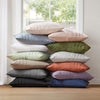 Comfort Spaces Soft Washed Pleated Duvet Cover Set