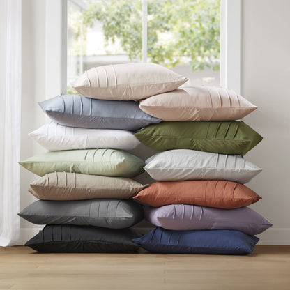 Parker Soft Washed Pleated Comforter Set