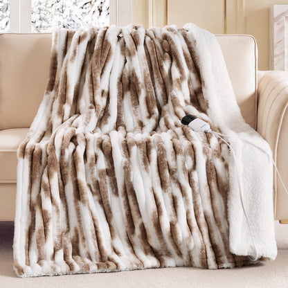 Beautyrest Heated Zuri Luxe Heated Throw