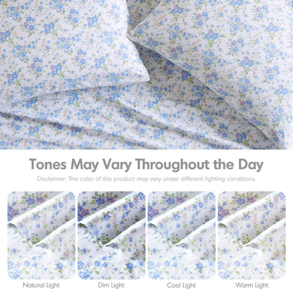 Intelligent Design Printed Microfiber Sheet Set