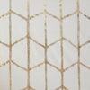 Intelligent Design Total Blackout Metallic Print Grommet Top Curtain Panel