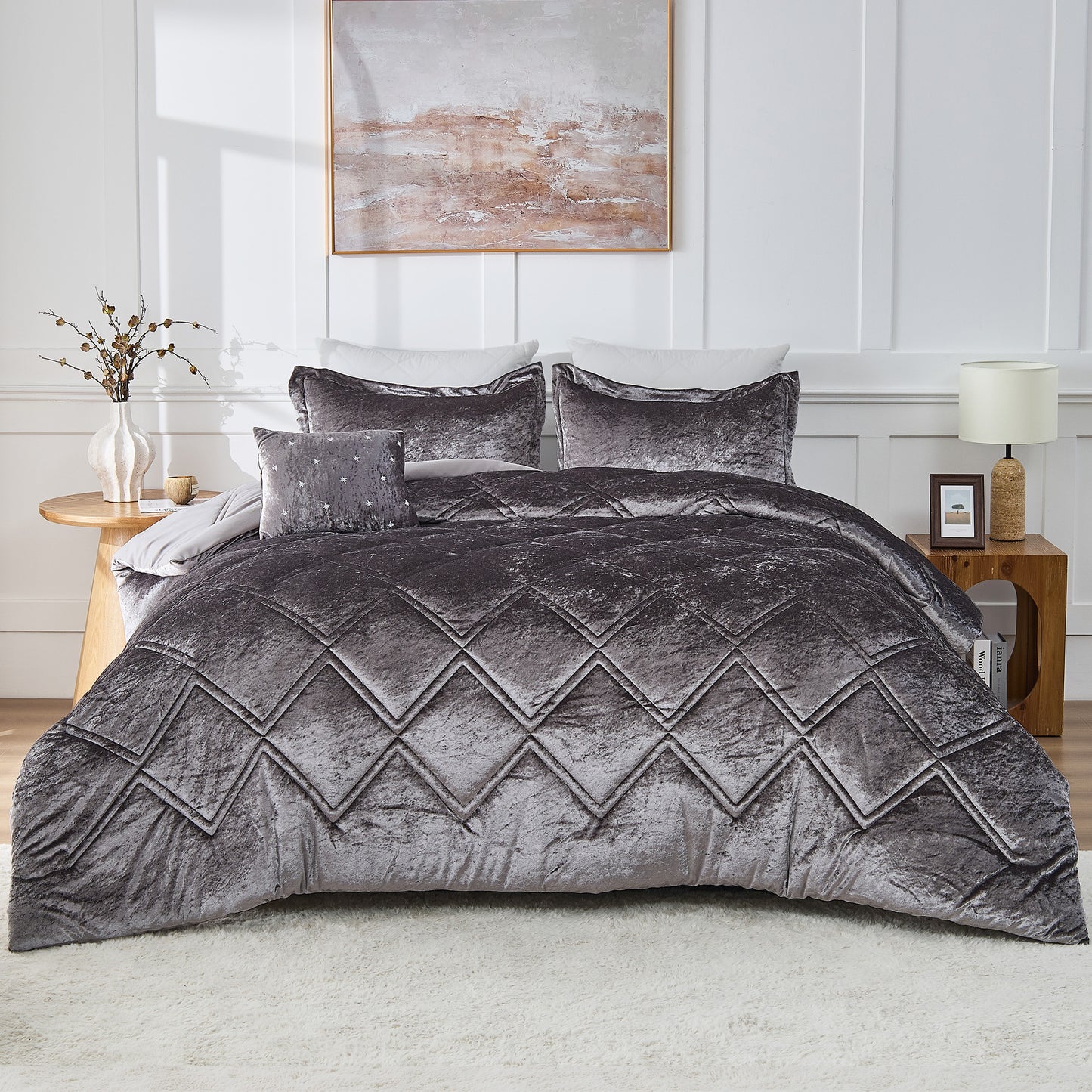 Regency Heights Felicity Velvet Comforter Set