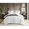 Comfort Spaces Soft Washed Pleated Duvet Cover Set