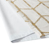 Intelligent Design Total Blackout Metallic Print Grommet Top Curtain Panel