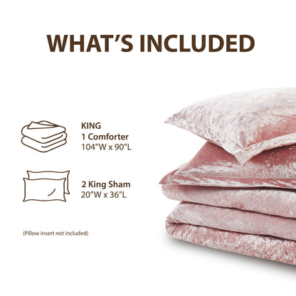 Regency Heights Juliette Velvet Comforter Set