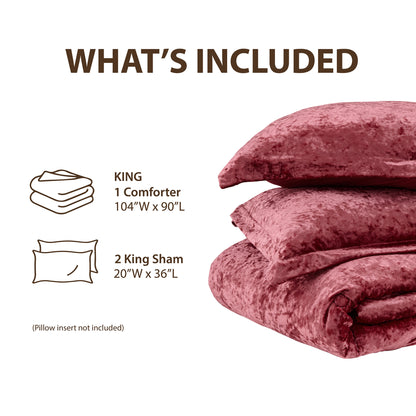 Regency Heights Juliette Velvet Comforter Set