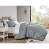 Comfort Spaces Soft Washed Pleated Duvet Cover Set