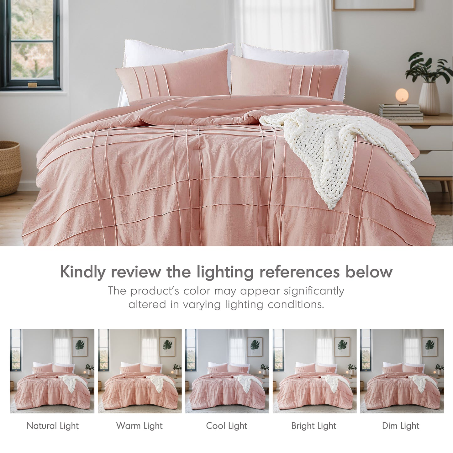 Parker Soft Washed Pleated Comforter Mini Set