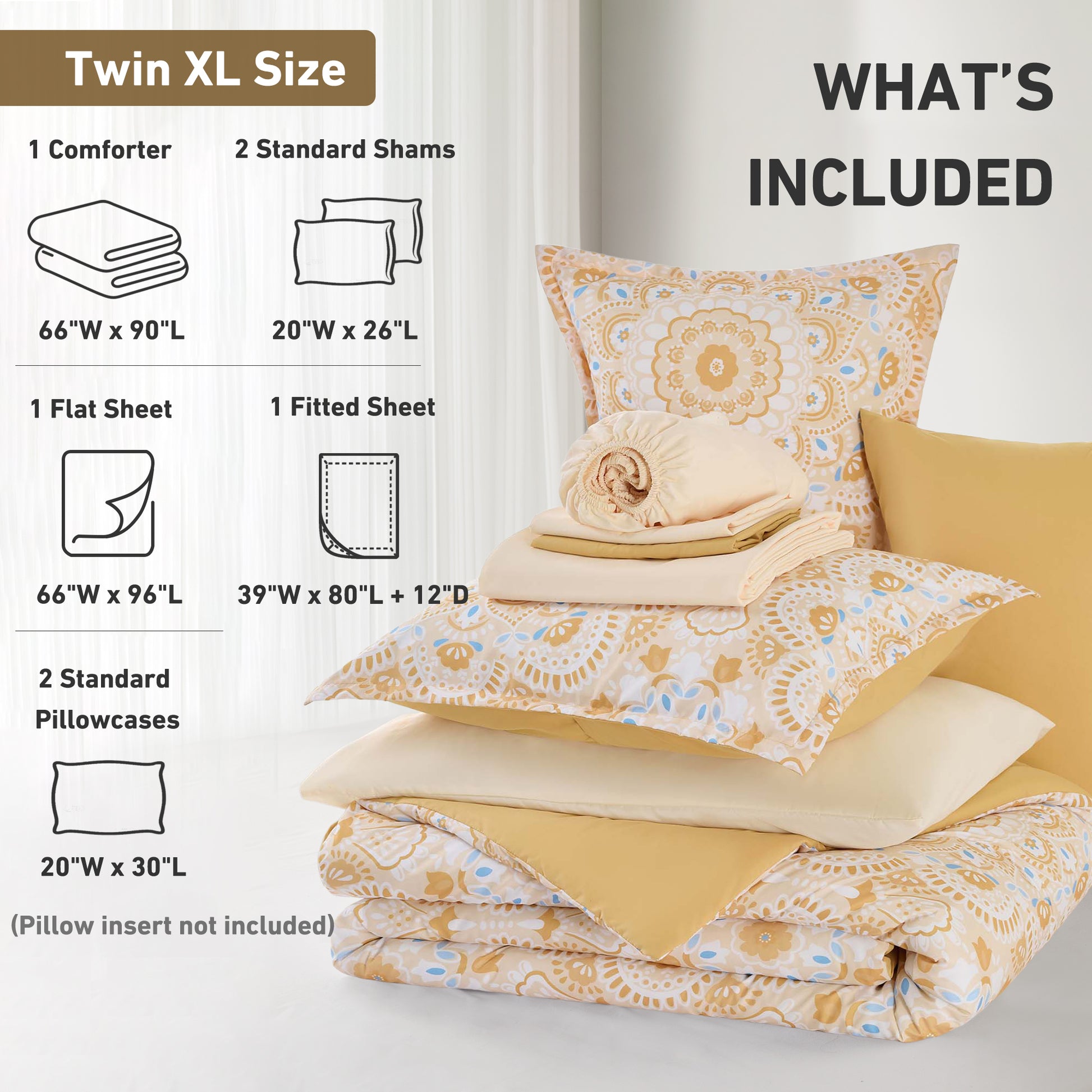 Regency Heights Cara 6pcs Comforter Set