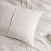 Comfort Spaces Soft Washed Pleated Duvet Cover Set