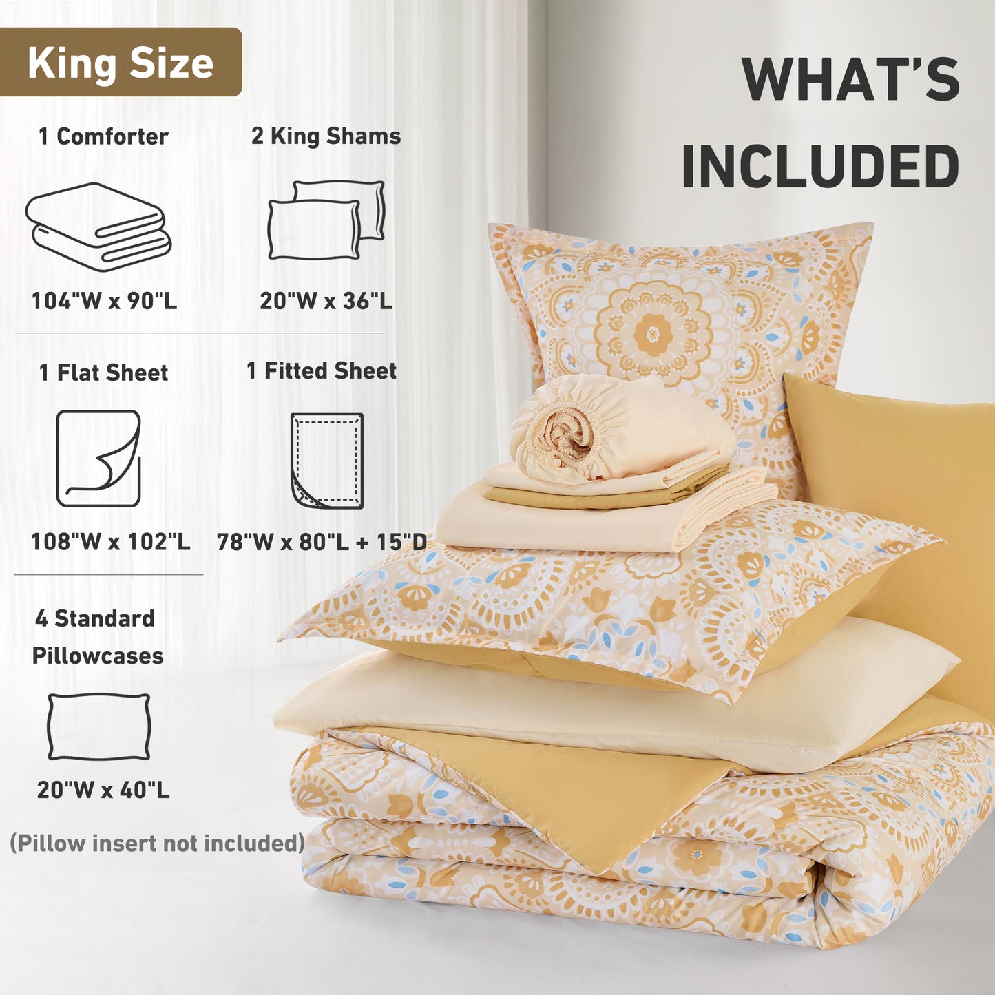 Regency Heights Cara 9pcs Comforter Set