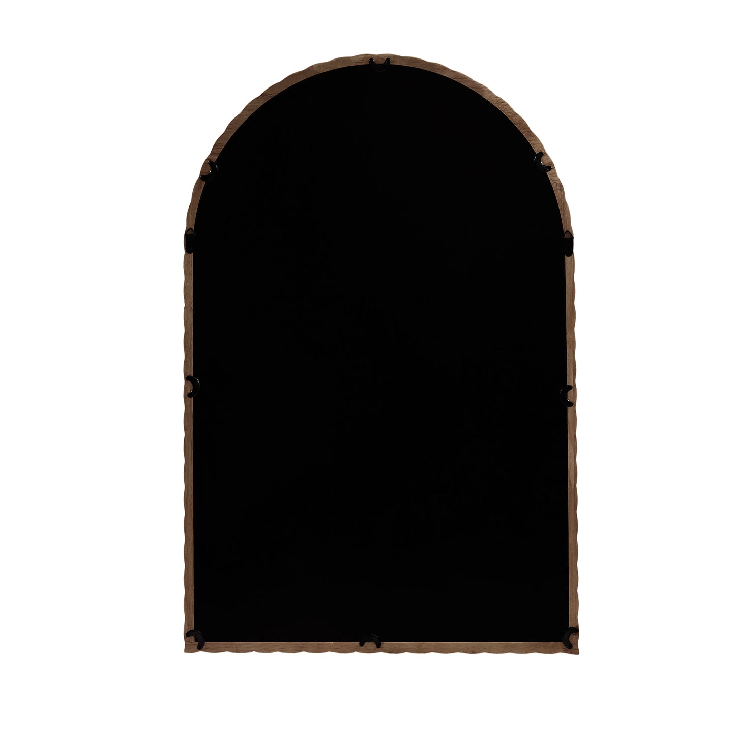 Madison Park Montra Arched Braided Wood Wall Mirror