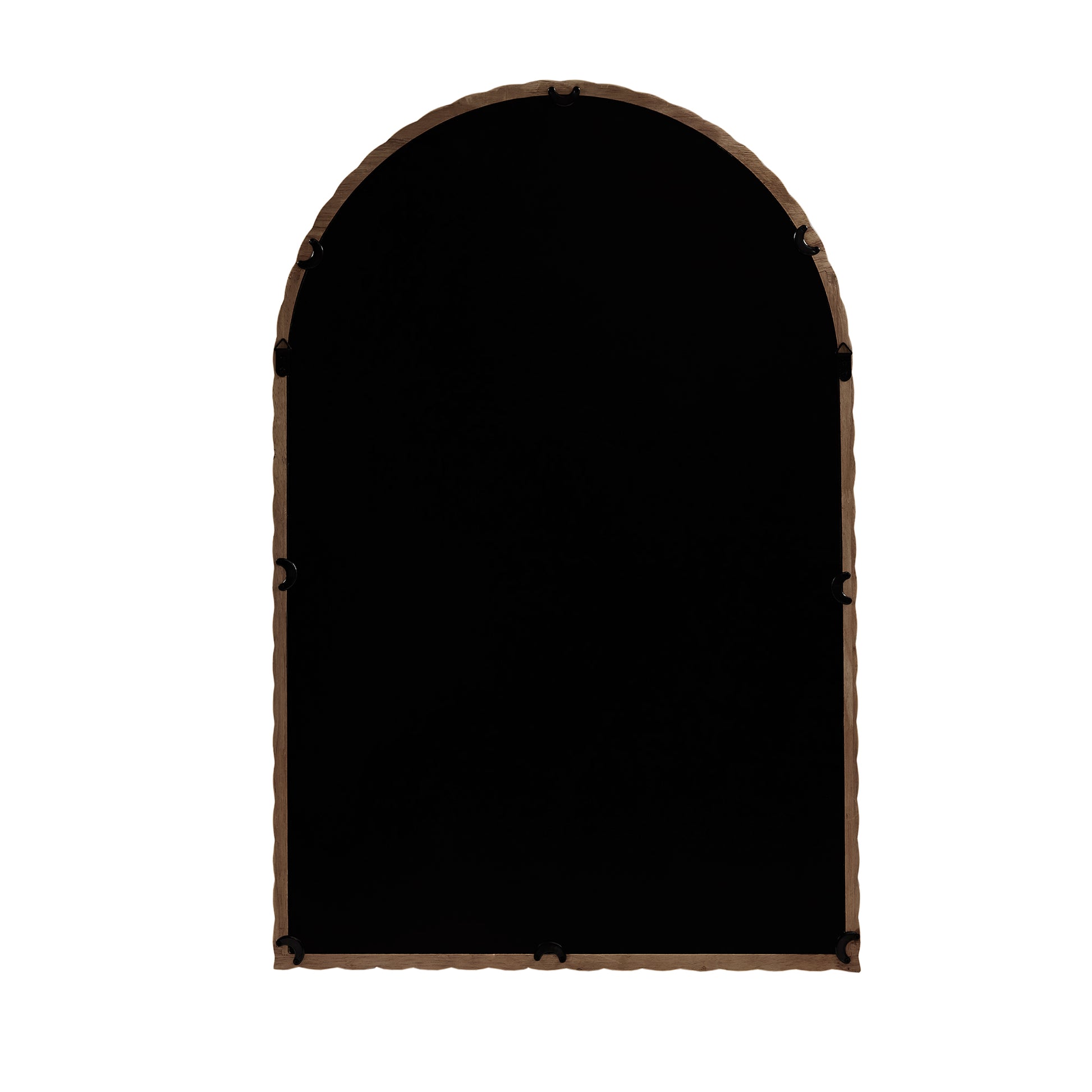 Madison Park Montra Arched Braided Wood Wall Mirror