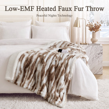 Beautyrest Heated Zuri Luxe Heated Throw