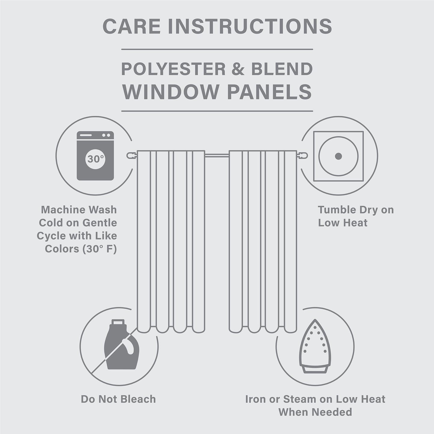 Madison Park Plaid Faux Leather Tab Top Curtain Panel with Fleece Lining