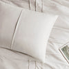Comfort Spaces Soft Washed Pleated Duvet Cover Set