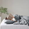 Comfort Spaces Soft Washed Pleated Duvet Cover Set