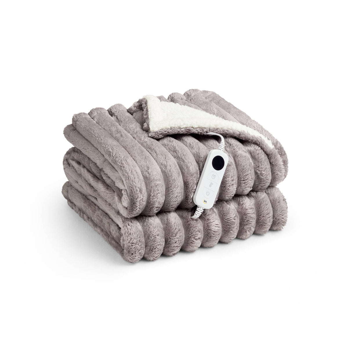 Serta Heated Cord Plush Heated Throw