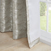 SunSmart Jacquard Lined Total Blackout Rod Pocket/Back Tab Curtain Panel