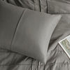 Comfort Spaces Soft Washed Pleated Duvet Cover Set