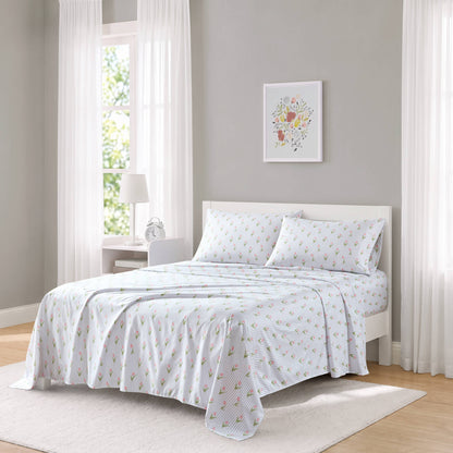 Intelligent Design Printed Microfiber Sheet Set