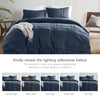 Comfort Spaces Soft Washed Pleated Duvet Cover Set