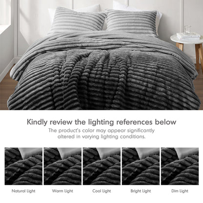 Regency Heights Cord Plush Comforter Set