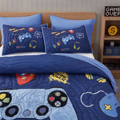 Intelligent Design Kids Game 5PCS Quilt Set