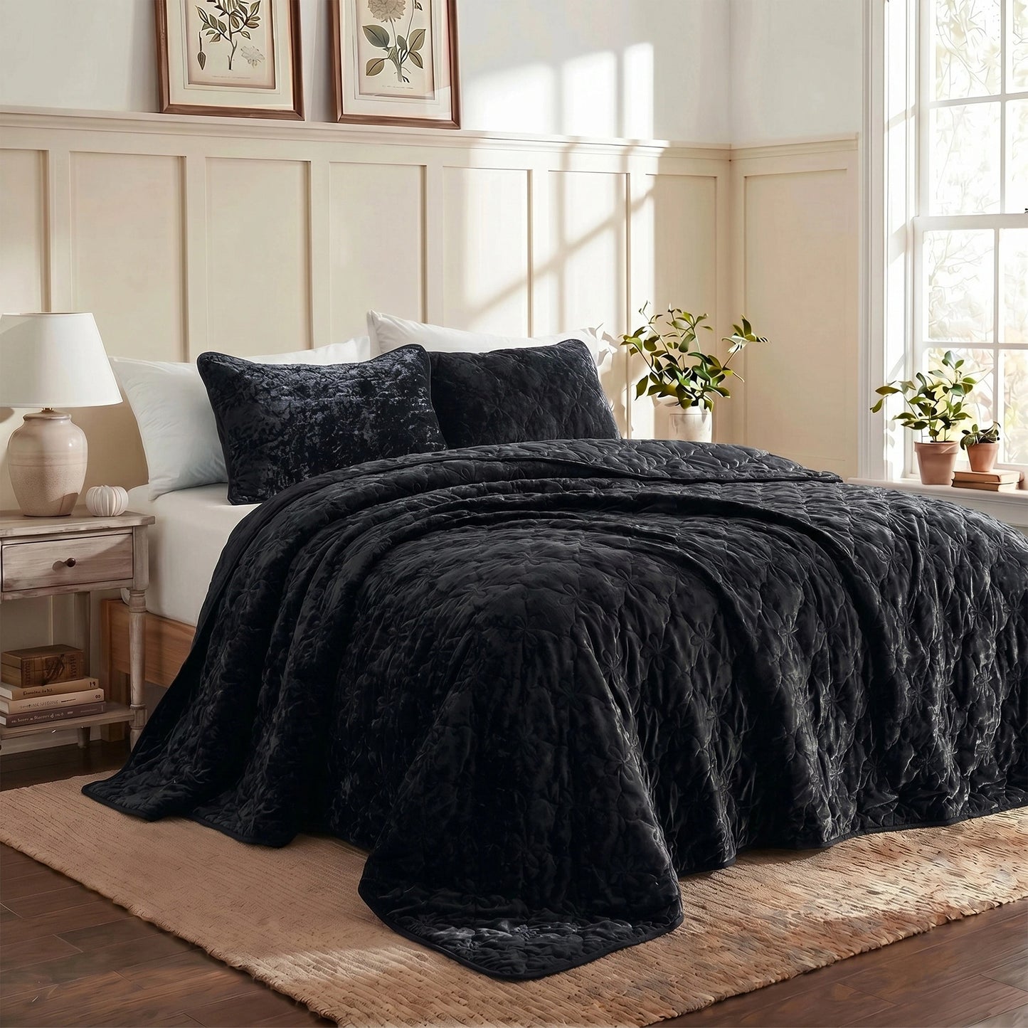 Juliana Velvet Quilt Mini Set