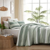 Blais Stripe Textured Print Comforter Set