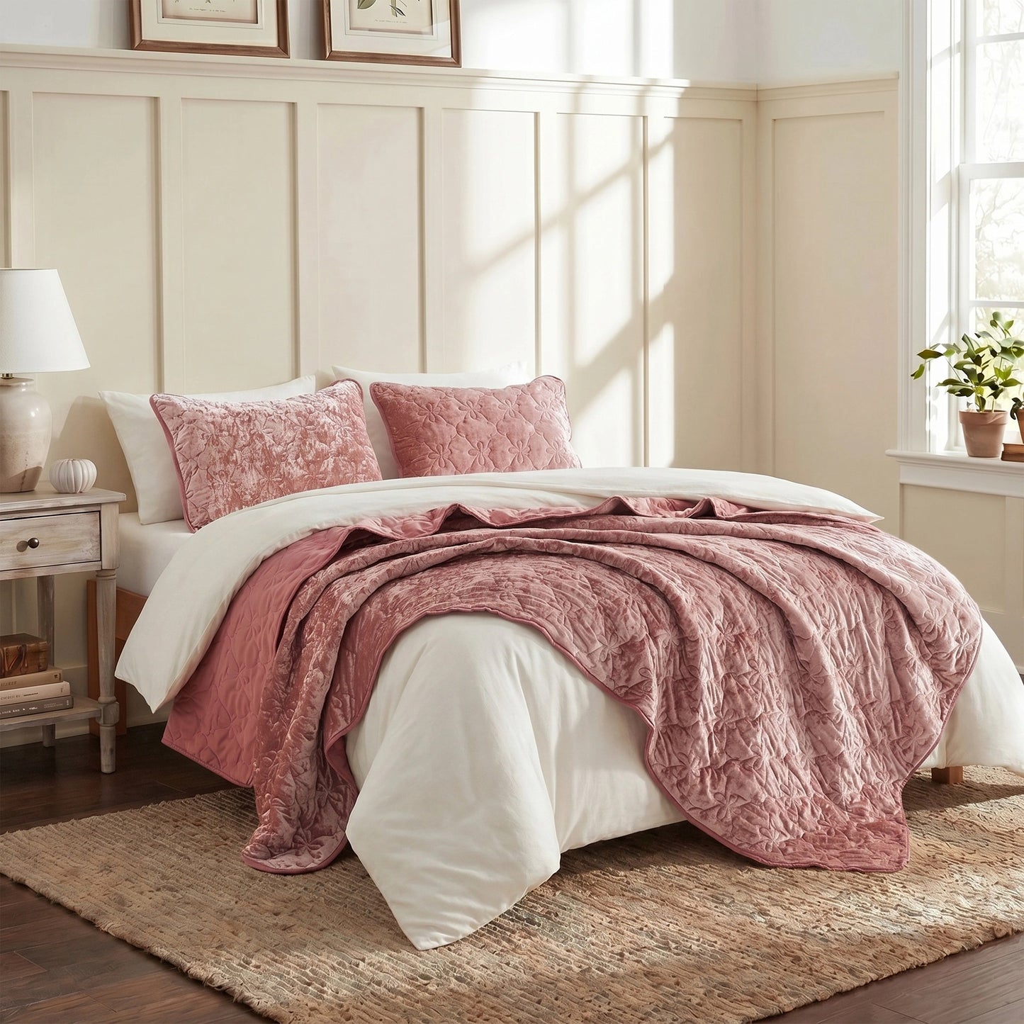 Juliana Velvet Quilt Mini Set