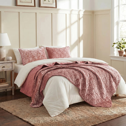 Juliana Velvet Quilt Mini Set