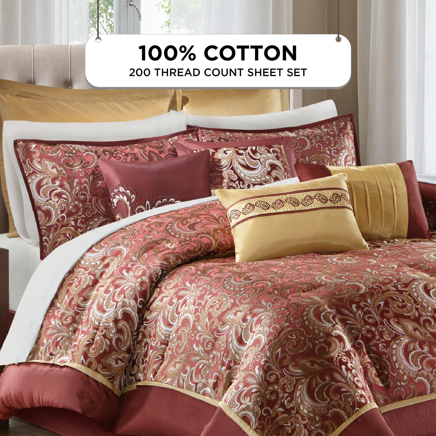 Bryson 8pcs Comforter Set