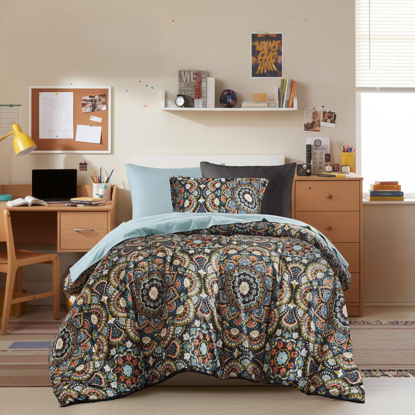Faye Comforter with Sheet Set