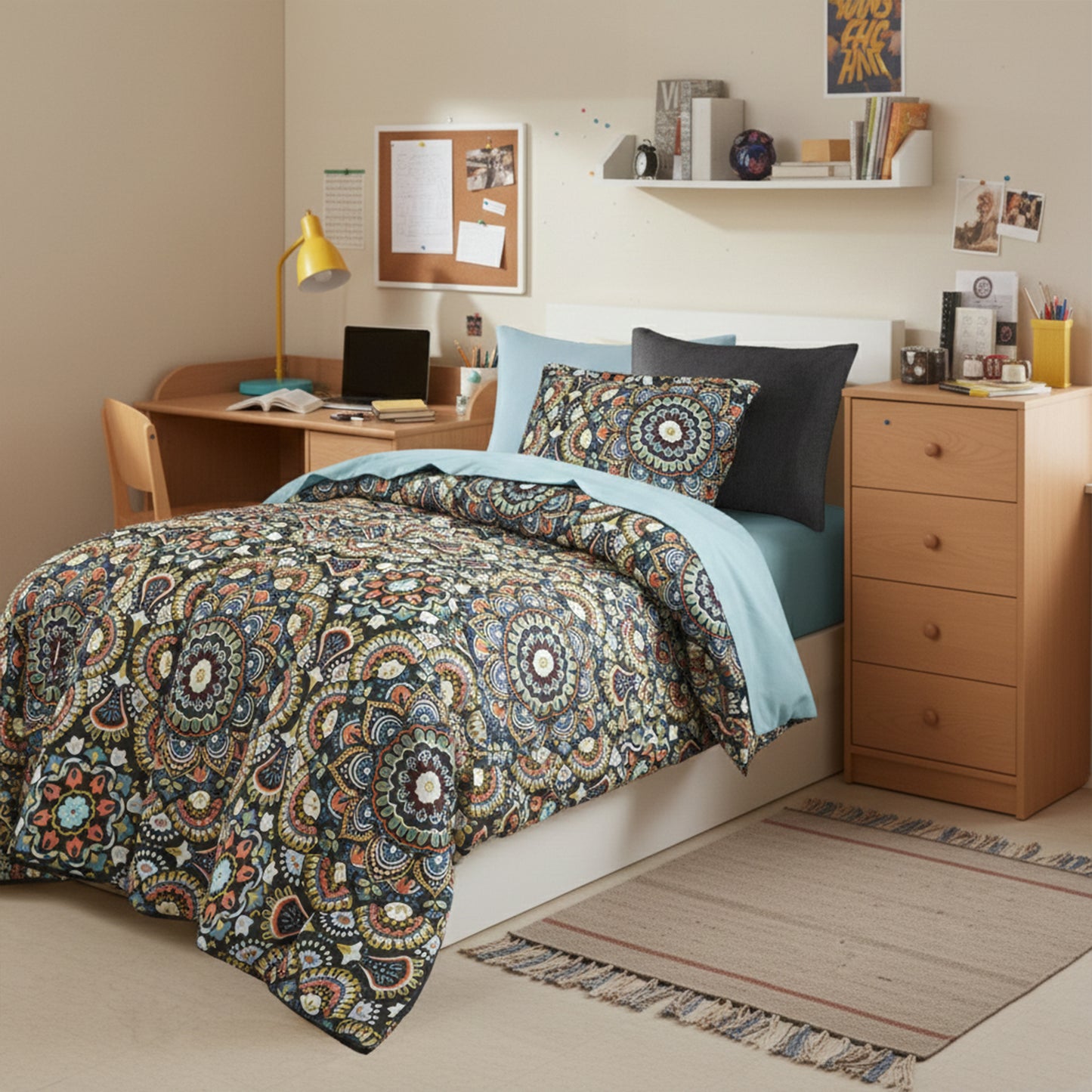 Faye Comforter with Sheet Set